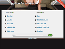 Tablet Screenshot of freelivecams.net